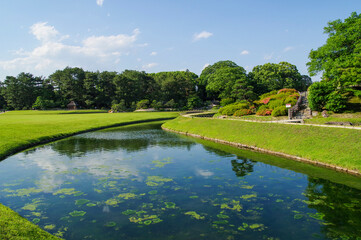 日本三名園の一つである後楽園