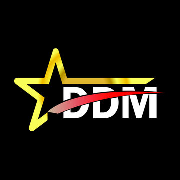 DDM letter logo design. DDM creative  letter logo. simple and modern letter logo. DDM alphabet letter logo for business. Creative corporate identity and lettering. vector modern logo 