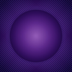 Abstract vector purple dotted lines background illustration with round banner