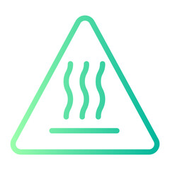 hot surface gradient icon