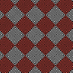 multicolored vector tribal pattern