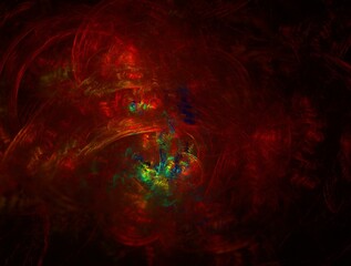 Imaginatory fractal abstract background Image