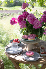 garden and tea party