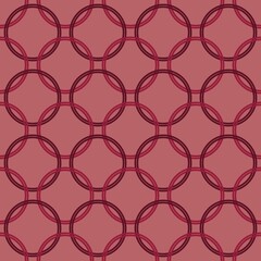 Geometric seamless circle dots pattern for textiles and packaging and gifts and linens and kids and wrapping paper