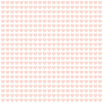 Little hearts background. Square vector composition.