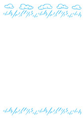 Obraz premium frame_rainy day-06