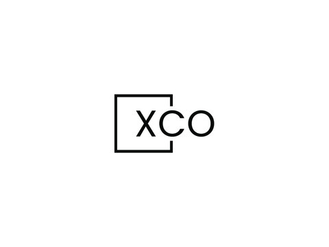 XCO letter initial logo design vector illustration