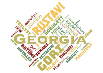 The largest cities in Georgia