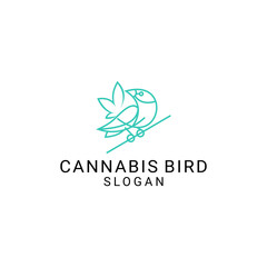 Bird logo icon design vector 