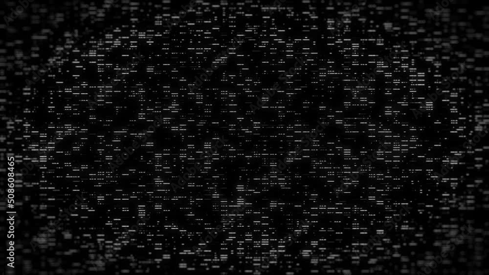 Poster big data digital business hitech background/ 4k animation of an abstract wallpaper big data business