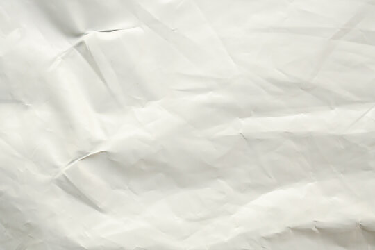 White plastic bag texture background close up