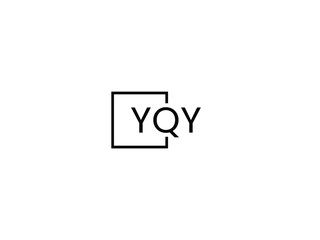 Obraz premium YQY letter initial logo design vector illustration