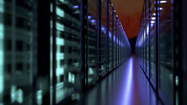 Multiverse. Simulation Design Center. An endless row of computing blocks of a colossal supercomputer. Groundhog Day.