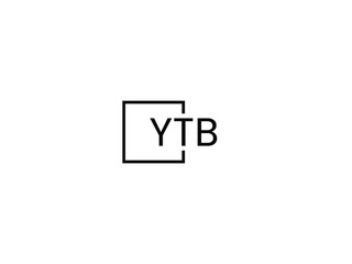 YTB letter initial logo design vector illustration