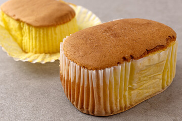 Soft and sweet bread castella