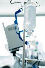 Infusion eines Patienten in einem Krankenhaus