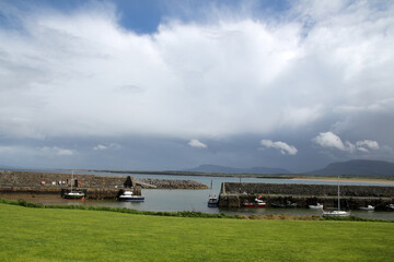 Mullaghmore harbor entrance, Ireland  