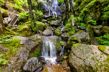 Samodivsko Praskalo Waterfall in Bulgaria