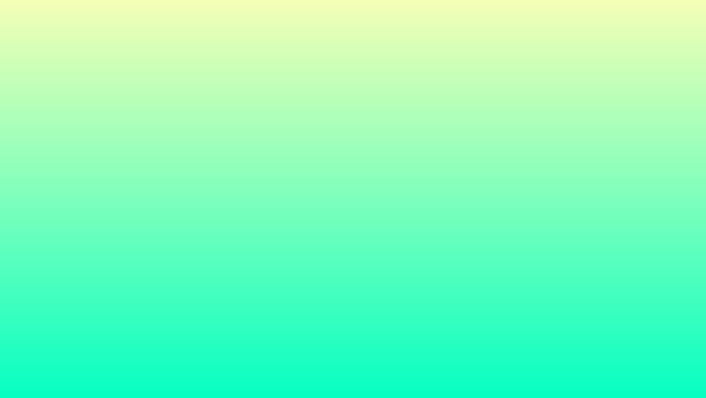 Abstract blurred light Seafoam green and pale yellow color gradient background. Fresh template for device, ads, poster. Digital screen. Summer pastel banner. Copy space. NFT card. Cover design. ESG.