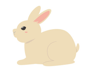 かわいいうさぎ　イラスト