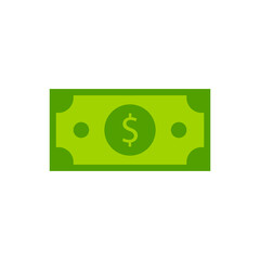 Dollar cash vector icon