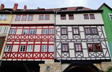 Fachwerkhäuser, Erfurt, Krämerbrücke