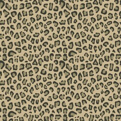
Texture leopard vector modern print seamless pattern, disguise.