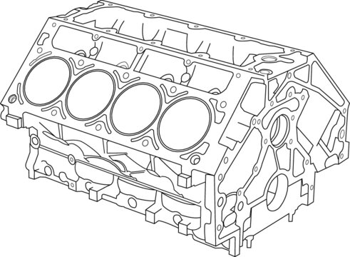 Car Engine Block