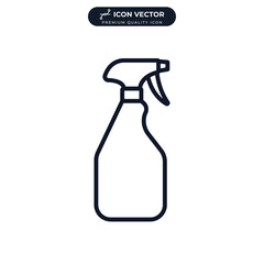 spray icon symbol template for graphic and web design collection logo vector illustration