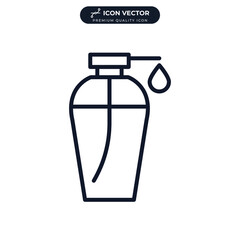 lotion icon symbol template for graphic and web design collection logo vector illustration