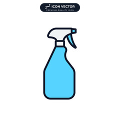 spray icon symbol template for graphic and web design collection logo vector illustration