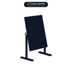 mirror icon symbol template for graphic and web design collection logo vector illustration