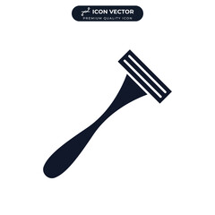 shaving razor icon symbol template for graphic and web design collection logo vector illustration