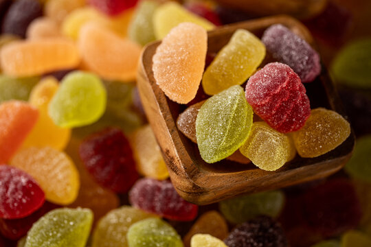 Italian jelly fruit sweets - Powered by Adobe