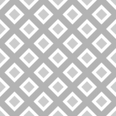 Geometric gray background. Gray diamonds on a white background