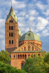 Fototapeta na wymiar Speyer Dom, Dom zu Speyer, Speyerer Dom, Kirche Kathedrale