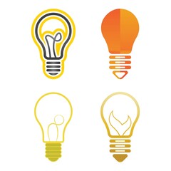 light bulb symbol icon