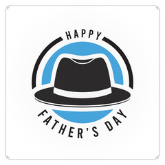 Happy Fathers Day Concept Eps10 Vector Illustration.