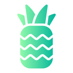 pineapple gradient icon