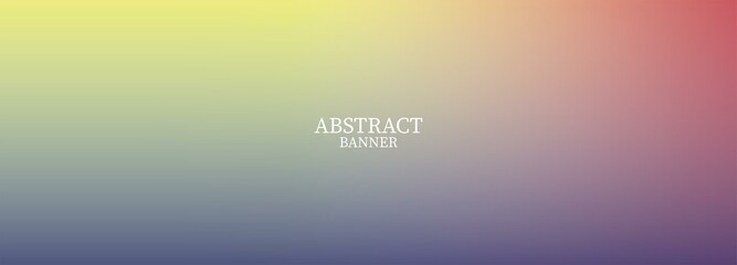Fototapeta premium Abstract Colorful Background Banner Template Design