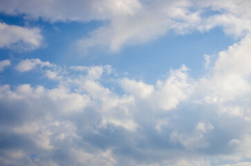 Obraz premium blue sky with clouds