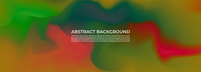 Abstract Colorful Background Banner Template Design
