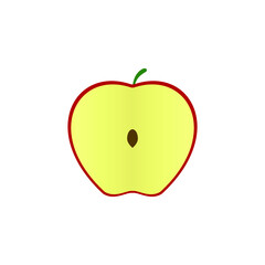 minimal fresh fruit and juice logo illustration fruit icon design 