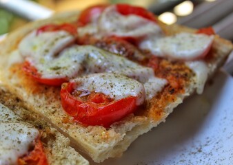 Bruschetta with Tomato and cheese
