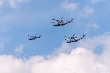 London, United Kingdom, 2nd June 2022 : RAF 70 aircraft flyby to celebrate the Queen's Platinum...