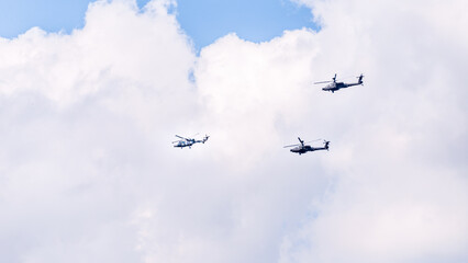 London, United Kingdom, 2nd June 2022 : RAF 70 aircraft flyby to celebrate the Queen's Platinum Jubilee
