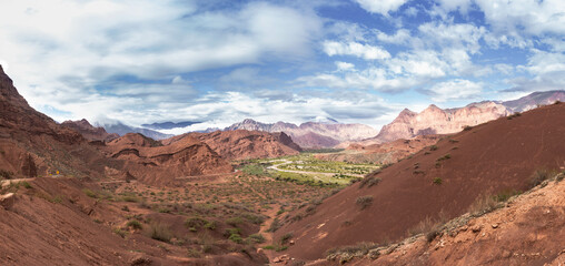 Fototapeta premium los Cardones National Park, Argentina, Salta, 2019