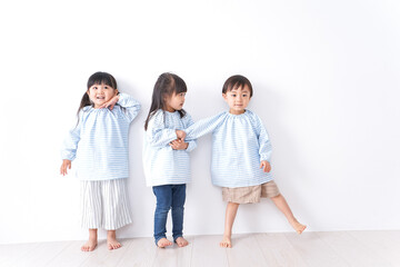 Fototapeta premium Children playing at kindergarten