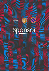 Soccer jersey design for sublimation 