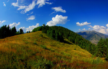 Mountain ,Nature and House  Barhal,Artvin, Turkey
